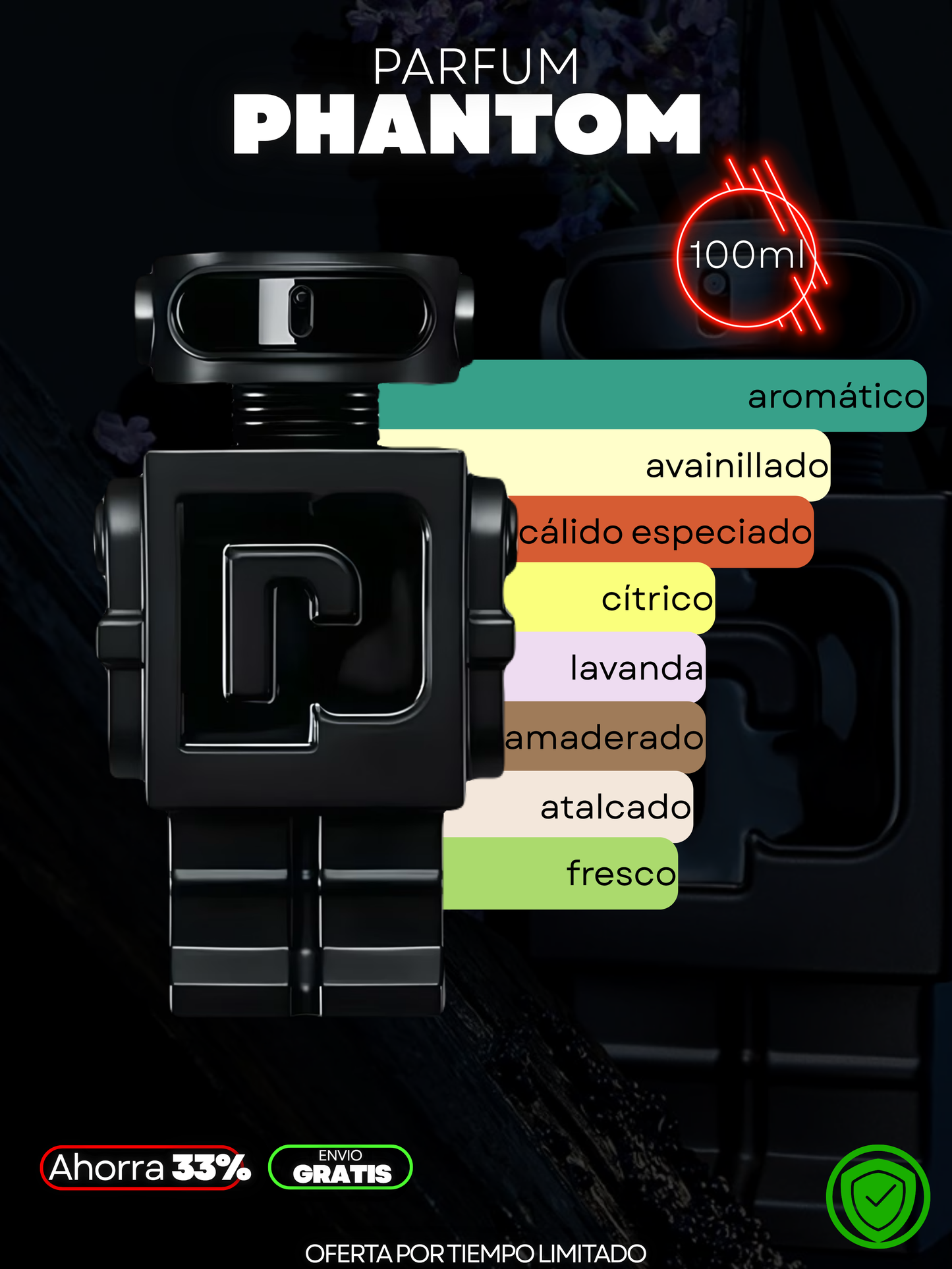 PERFUME FRAGANCIA DURADERA + ENVIO GRATIS