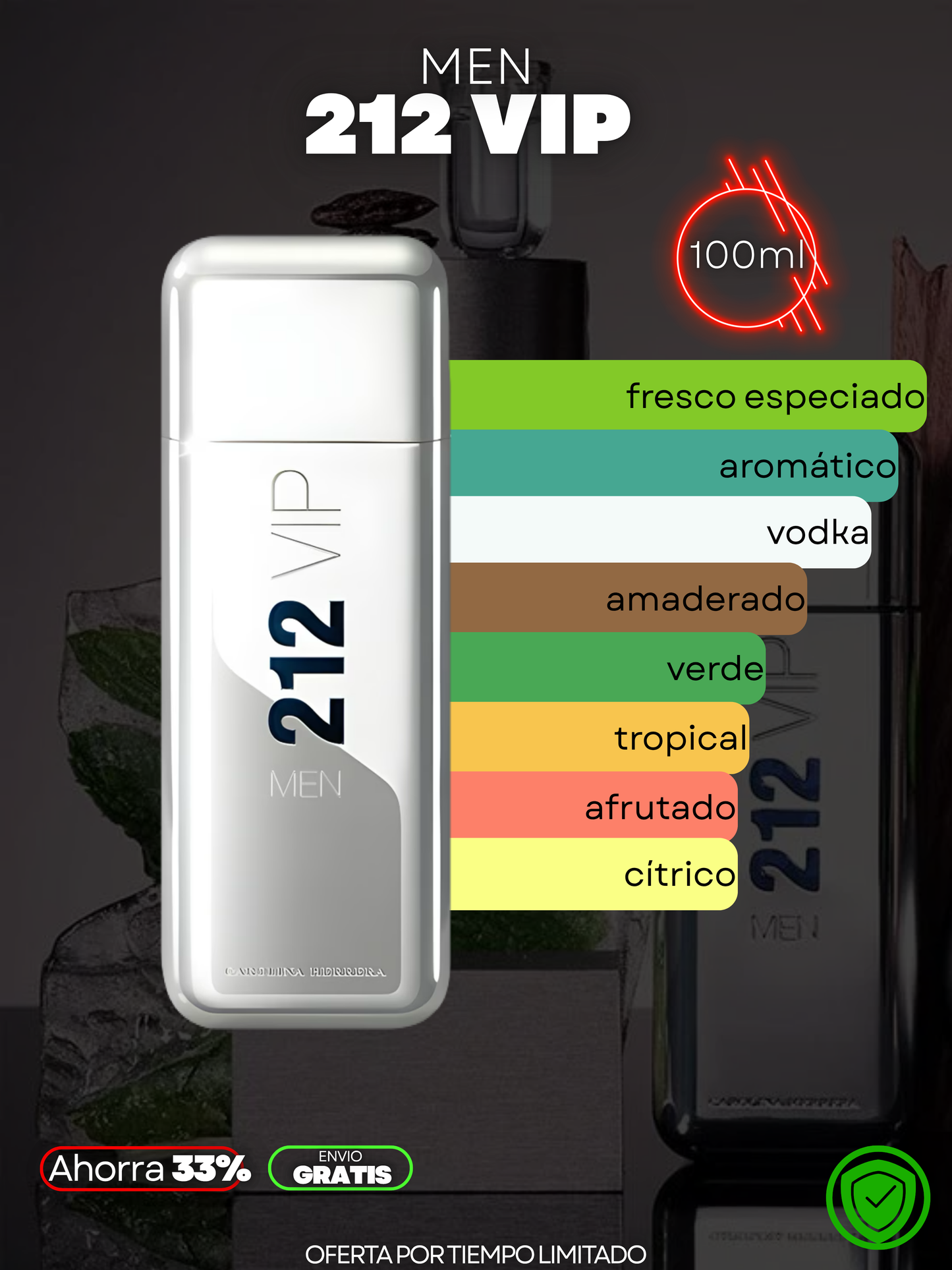 PERFUME FRAGANCIA DURADERA + ENVIO GRATIS