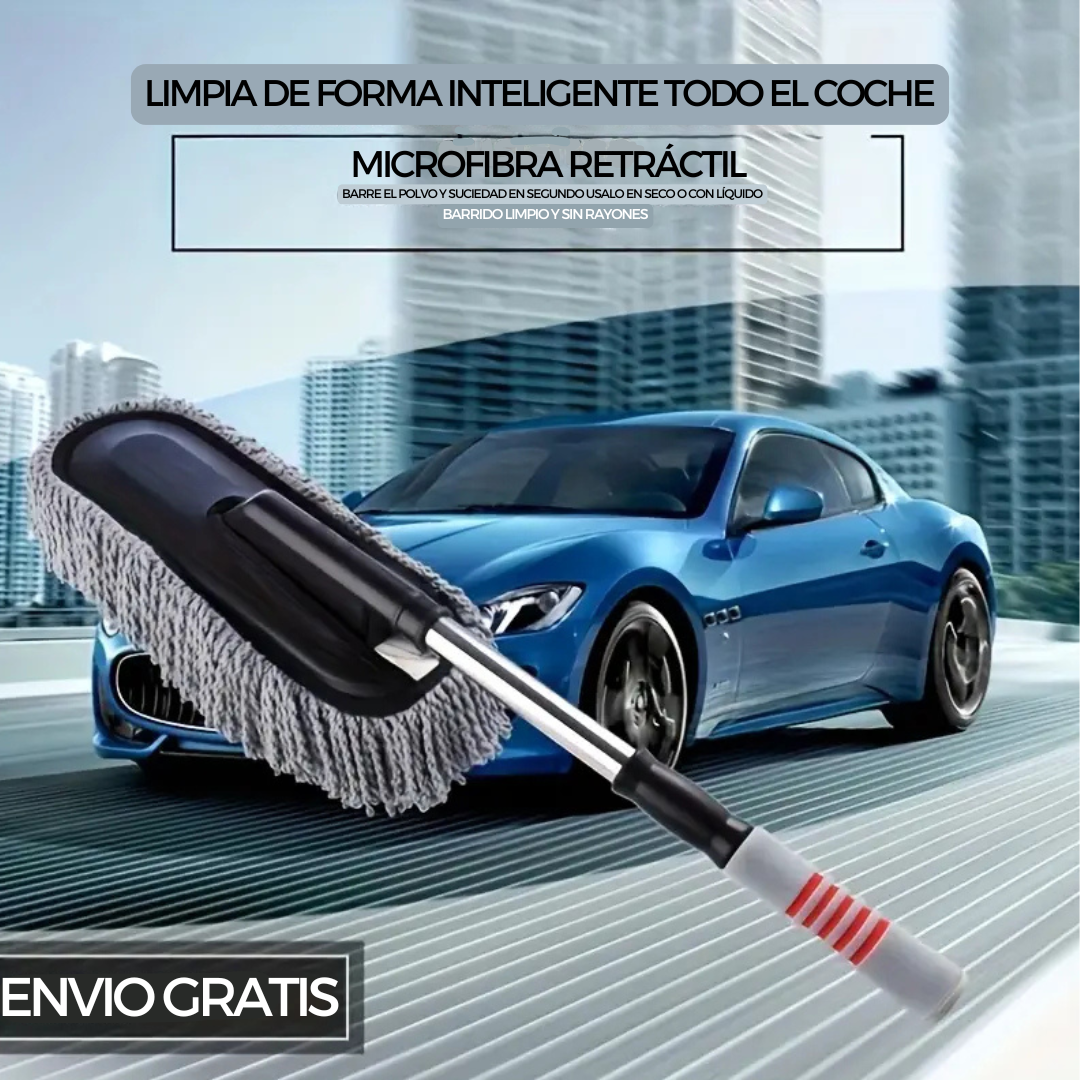 CEPILLO MICROFIBRA PARA CARRO + ENVÍO GRATIS