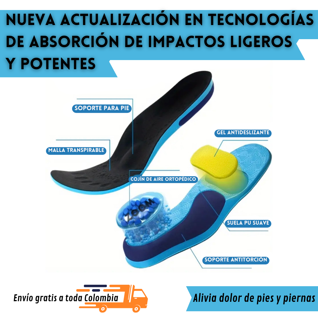PLANTILLA ORTOPEDICA ABSORTIMPAC + ENVIO GRATIS