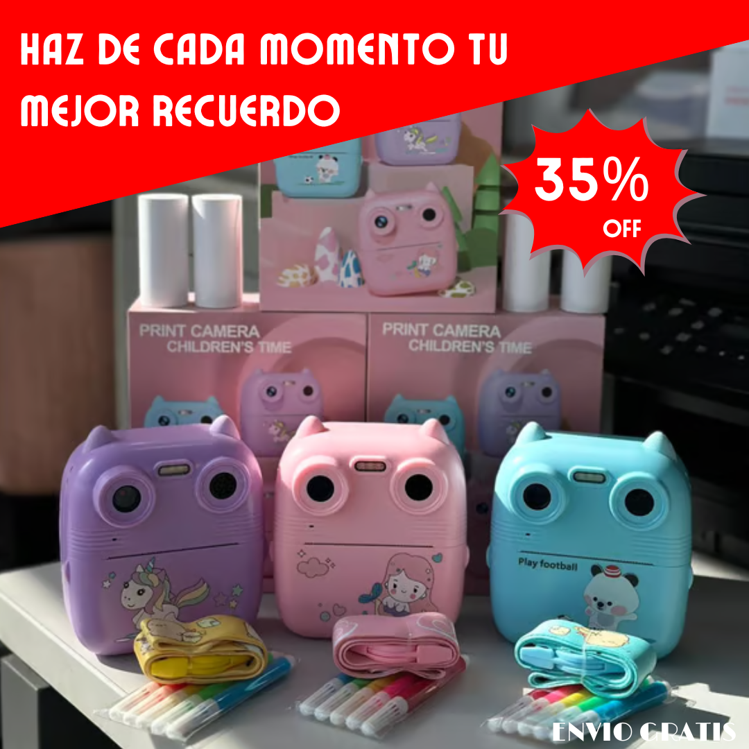 CAMARA INSTANTÁNEA 2025 + ENVÍO GRATIS