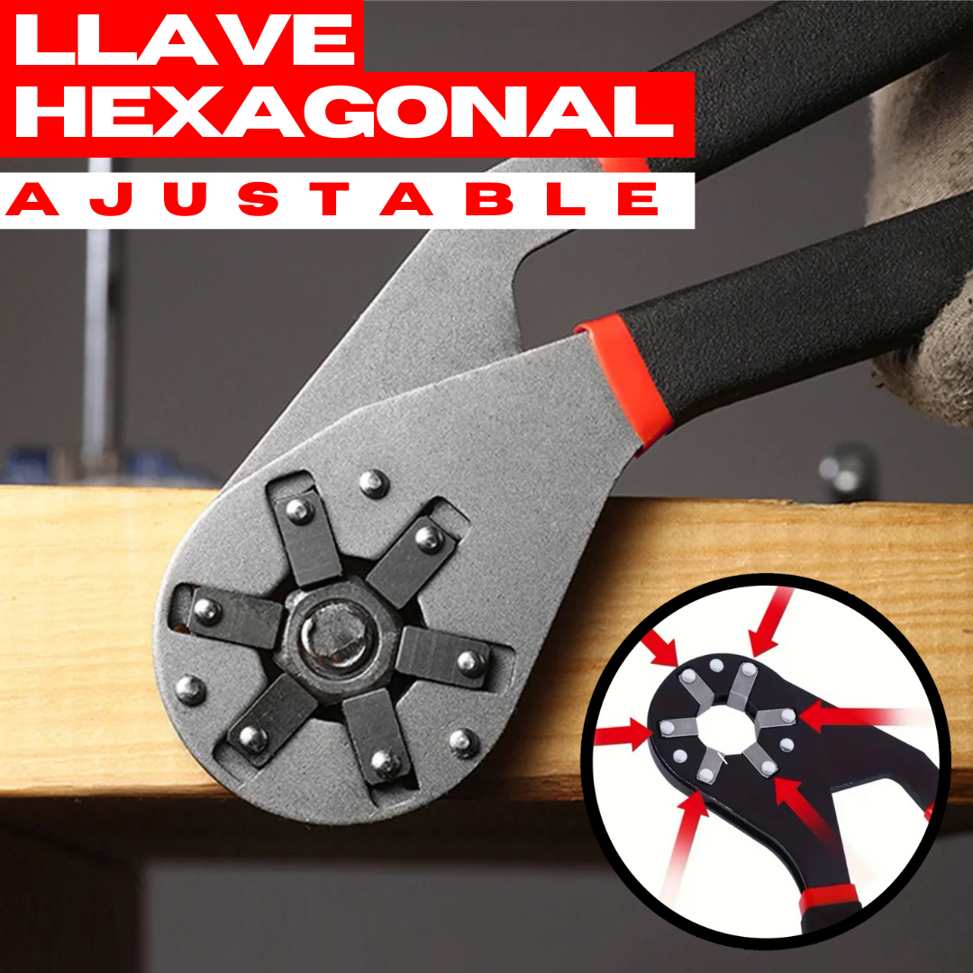 LLAVE HEXAGONAL AJUSTABLE + ENVIO GRATIS