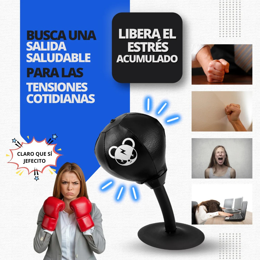 PERA DE BOXEO PORTATIL + ENVÍO GRATIS
