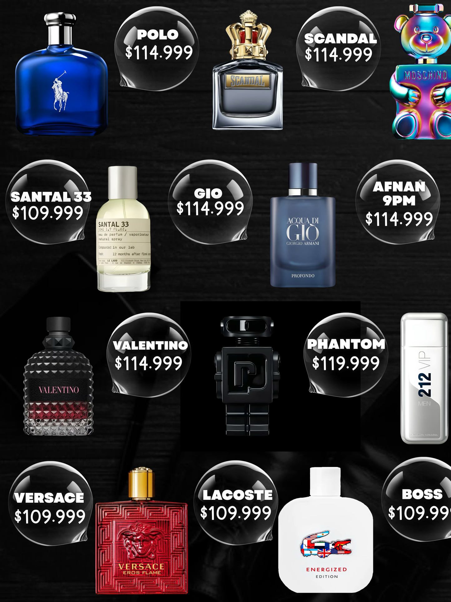 PERFUME FRAGANCIA DURADERA + ENVIO GRATIS