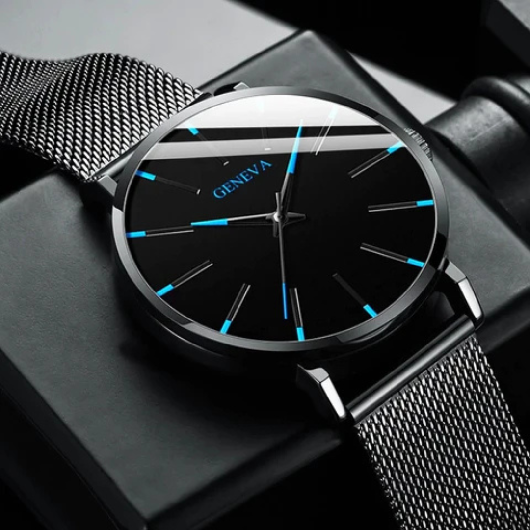 RELOJ LUJOSO DE MALLA + ENVIO GRATIS