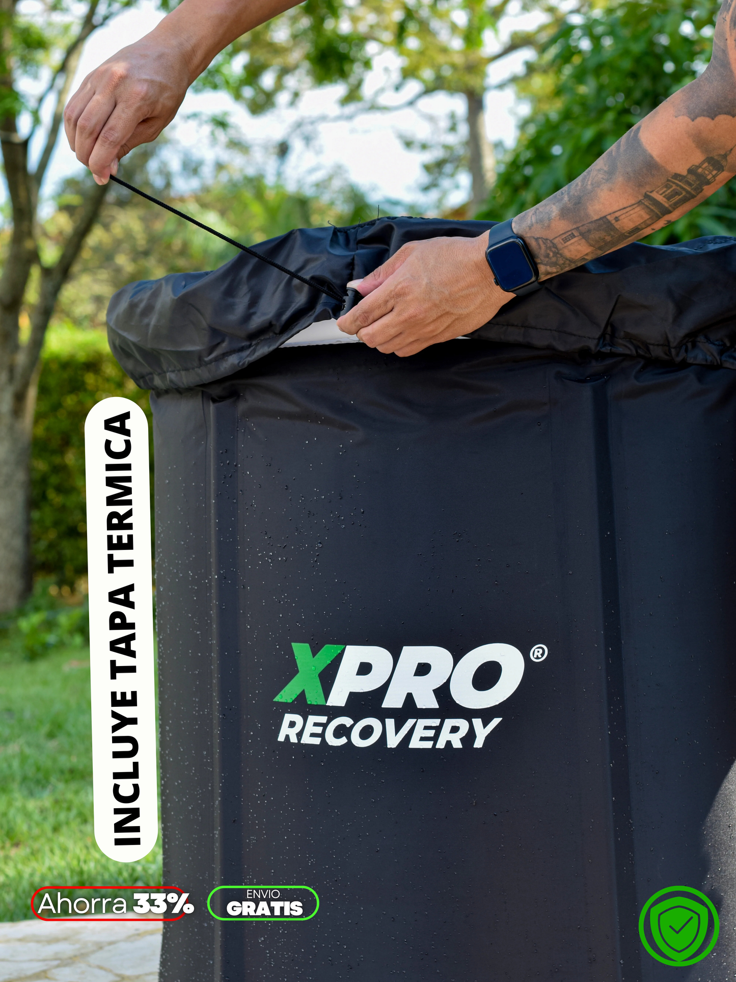 ICE BATH DE CRIOTERAPIA 400L+ ENVIO GRATIS