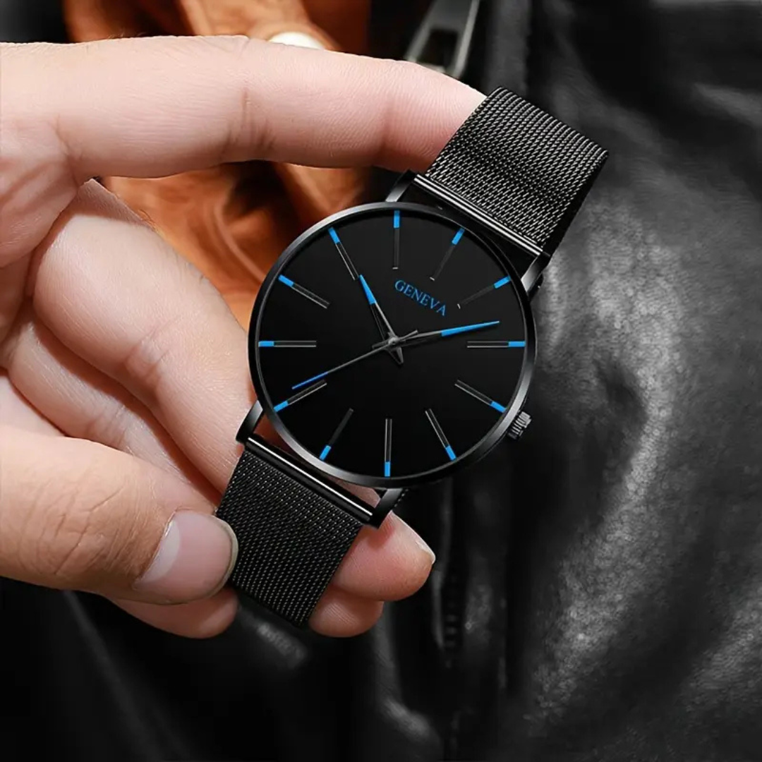 RELOJ LUJOSO DE MALLA + ENVIO GRATIS