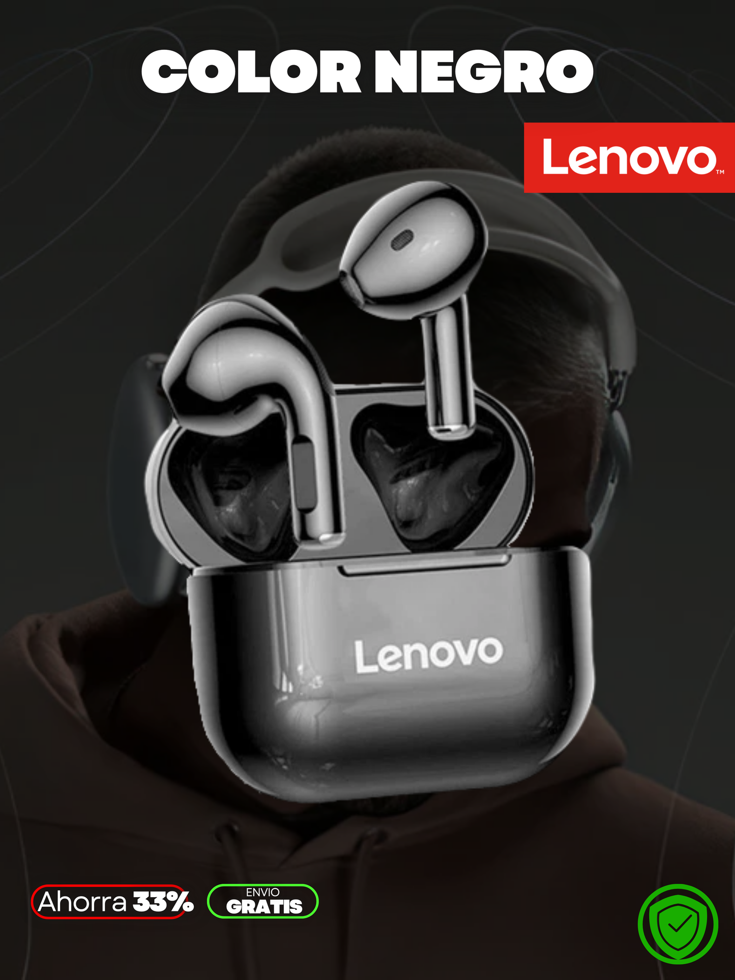 AIRPODS LENOVO ULTIMA GENERACIÓN 2026 - ENVÍO GRATIS