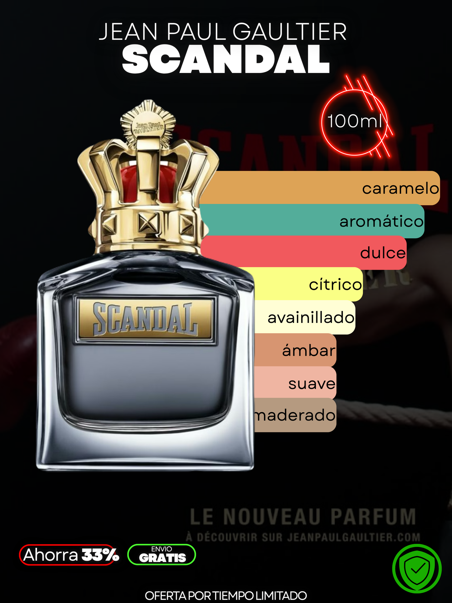 PERFUME FRAGANCIA DURADERA + ENVIO GRATIS