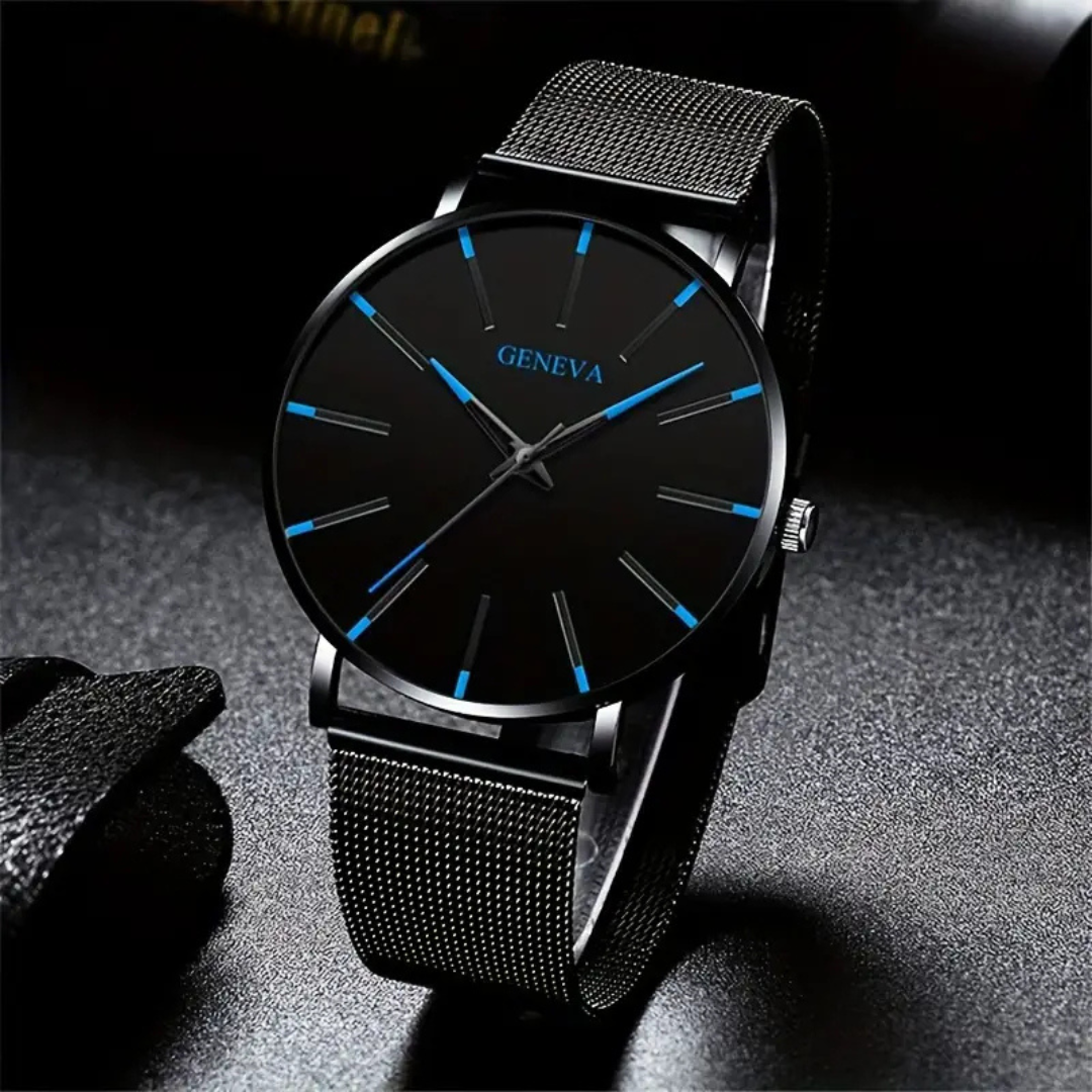 RELOJ LUJOSO DE MALLA + ENVIO GRATIS