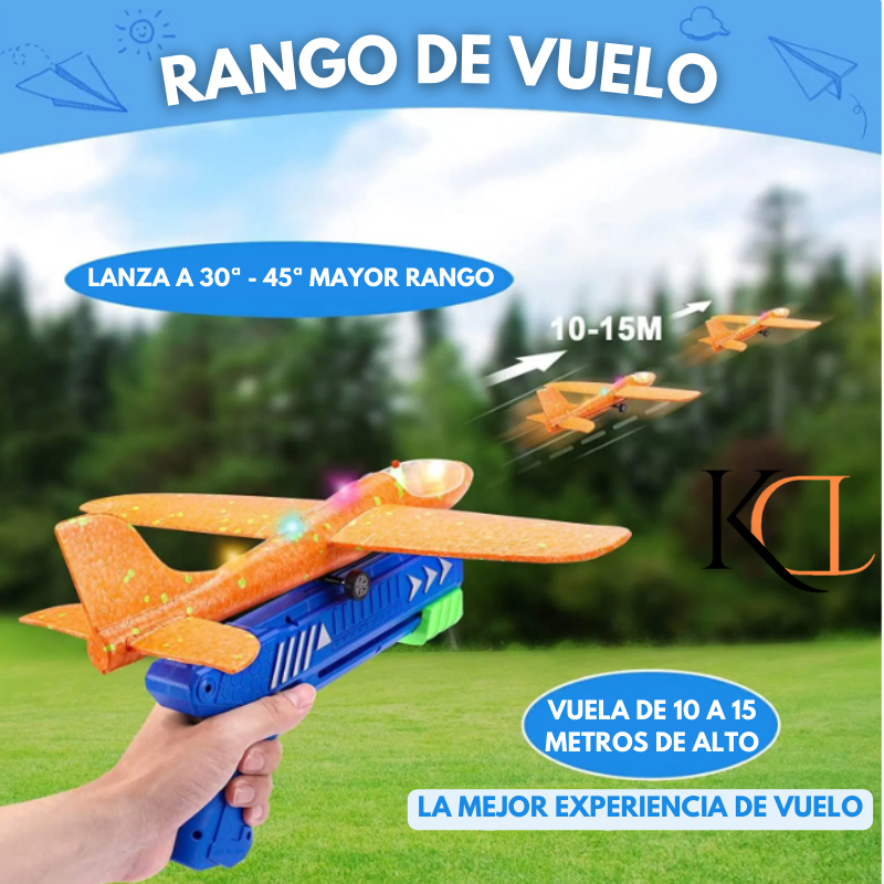 LANZADOR DE AVIONES JETSTREEM© + ENVIO GRATIS