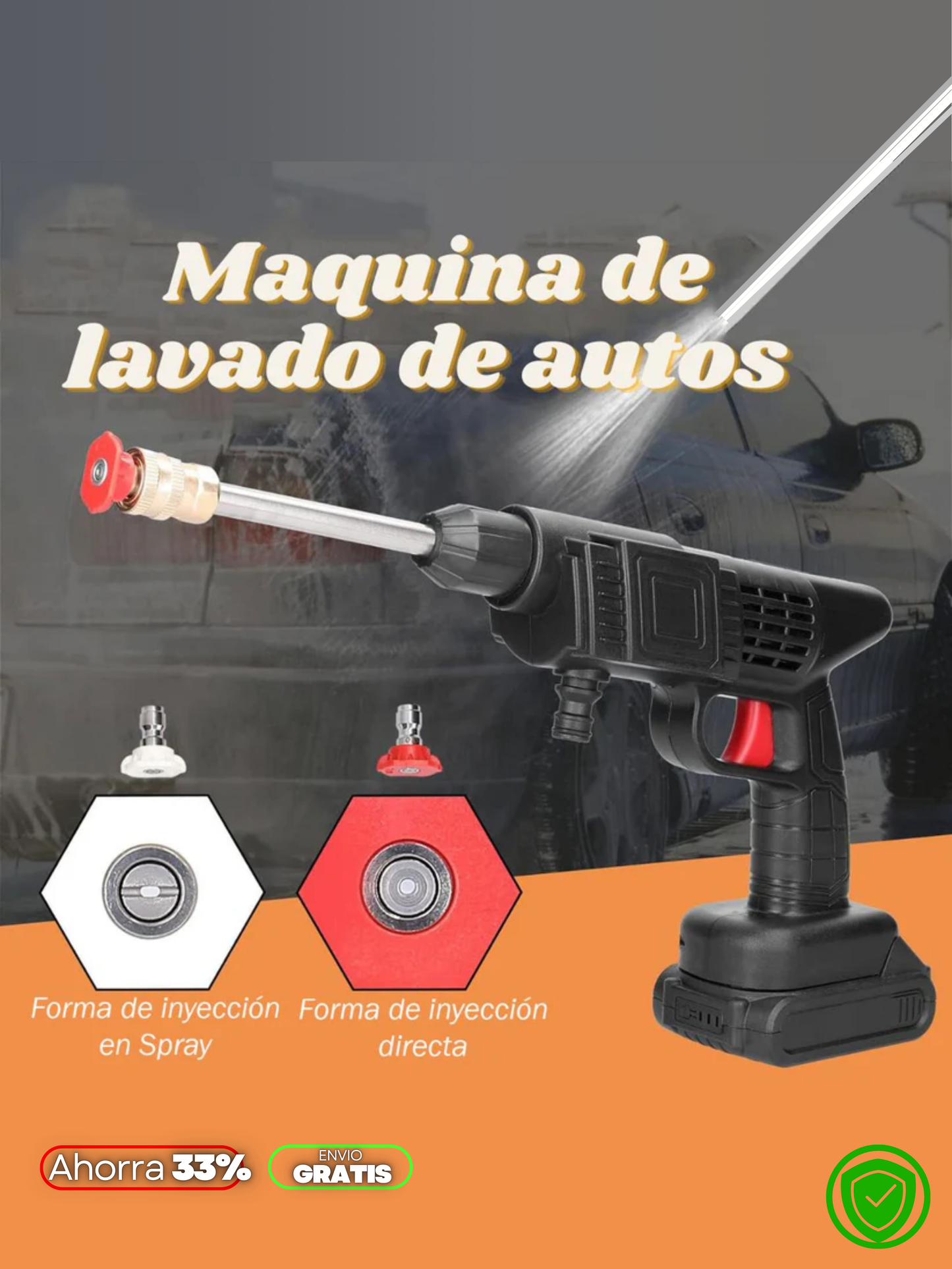 HIDROLAVADORA PRO2 INHALAMBRICA + ENVIO GRATIS