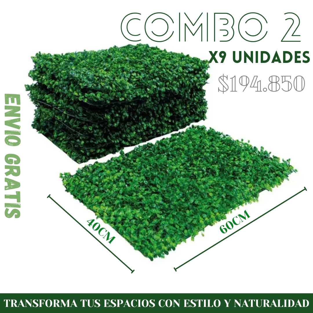 FOLLAJE ARTIFICIAL + ENVIO GRATIS