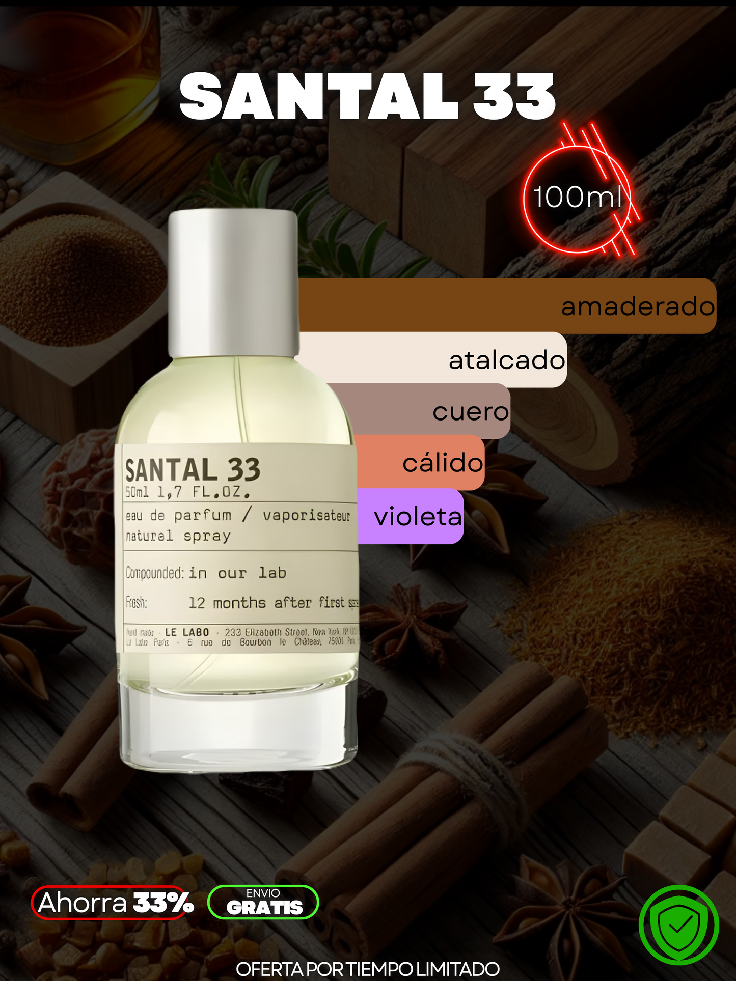 PERFUME FRAGANCIA DURADERA + ENVIO GRATIS