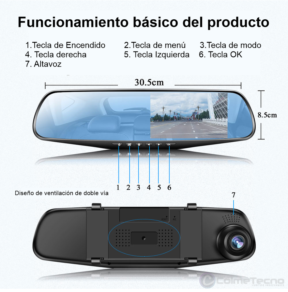 RETROVISOR DOBLE CAMARA DUALOOK-OUT© + ENVIO GRATIS