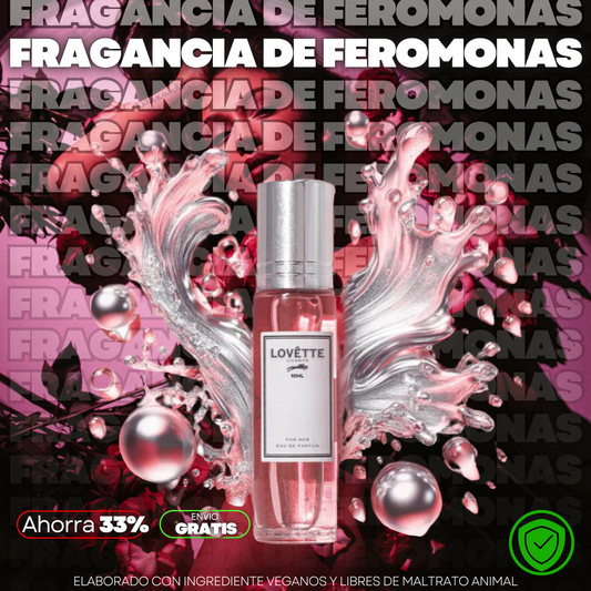 FRAGANCIA DE FEROMONAS CHAMPS BY LOVÊTTE 10ML + ENVIO GRATIS