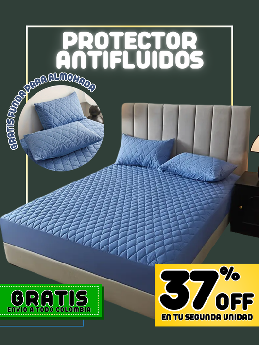PROTECTOR ANTIFLUIDOS + FUNDA DE ALMOHADA