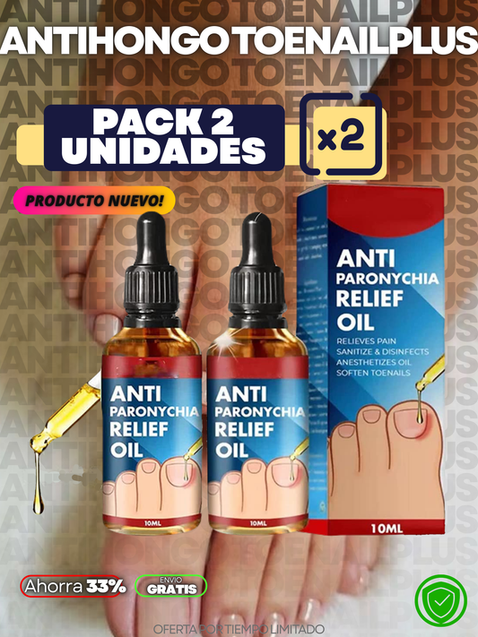 ANTI HONGO TOENAILPLUSº COMBO X2 UNIDADES + ENVÍO GRATIS