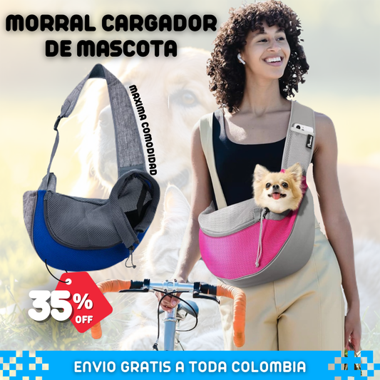 MORRAL CARGADOR DE MASCOTA | ENVIO GRATIS