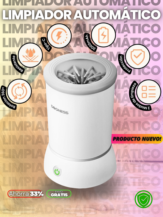 LIMPIADOR AUTOMÁTICO DE PATAS + ENVIO GRATIS