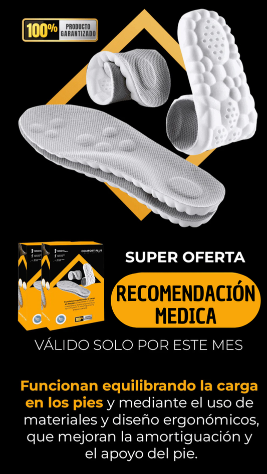 PLANTILLA MEDICADA DE ABSORCION  | ENVIO GRATIS