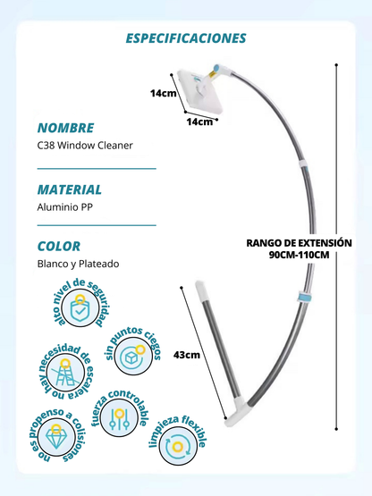 LIMPIACRITALES C38 TELESCÓPICO + ENVIO GRATIS
