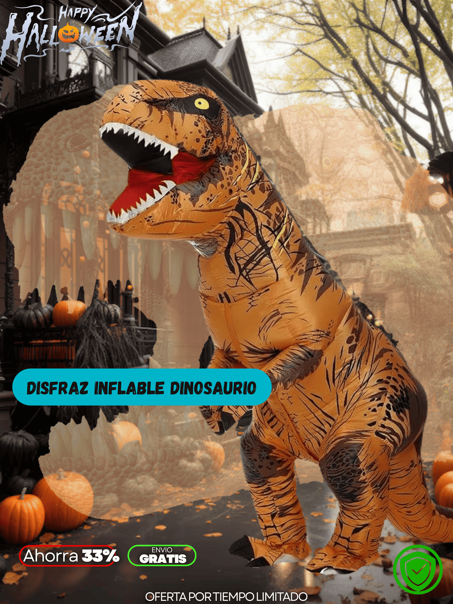 DISFRAZ INFLABLE + ENVIO GRATIS
