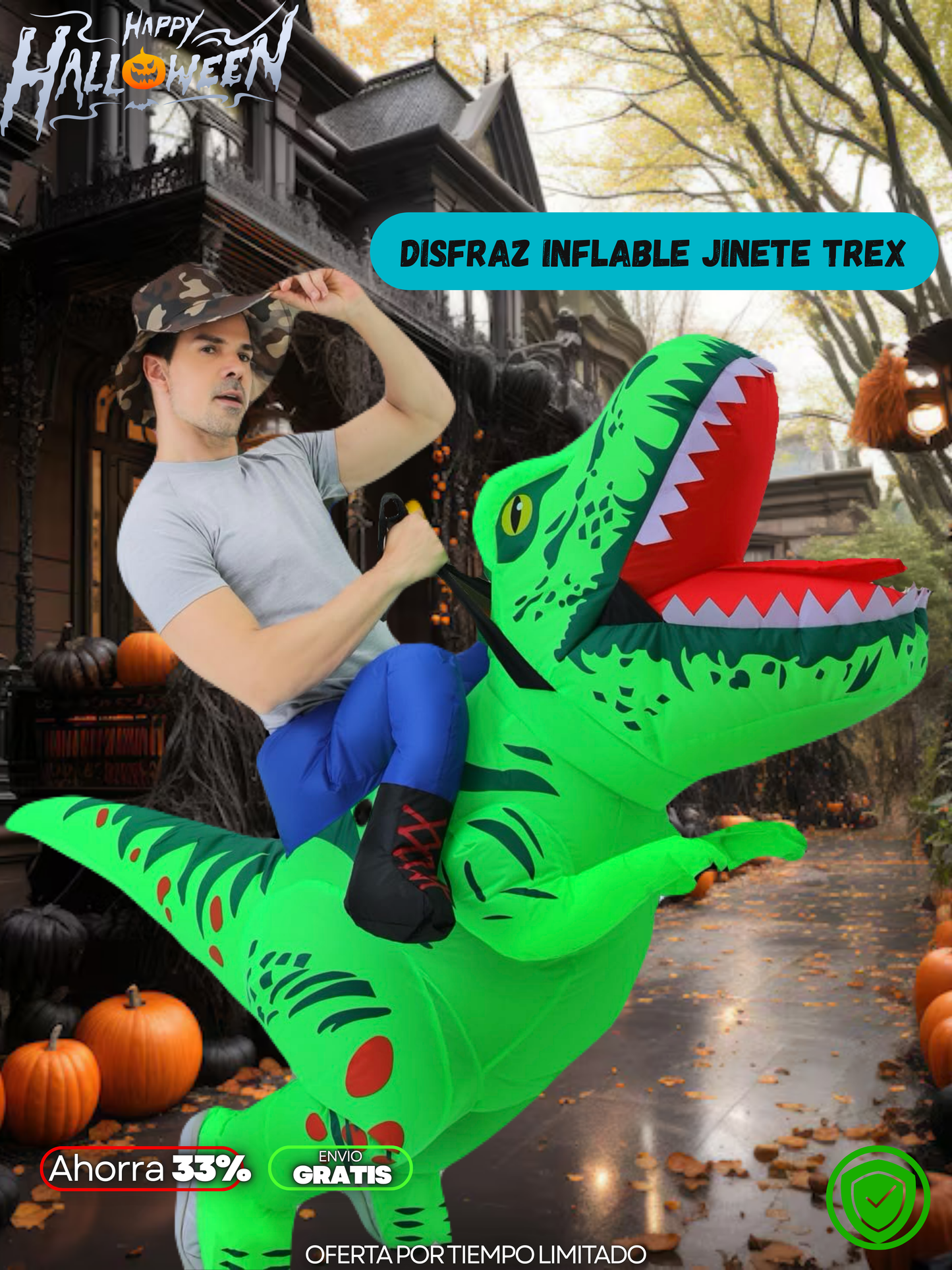 DISFRAZ INFLABLE + ENVIO GRATIS