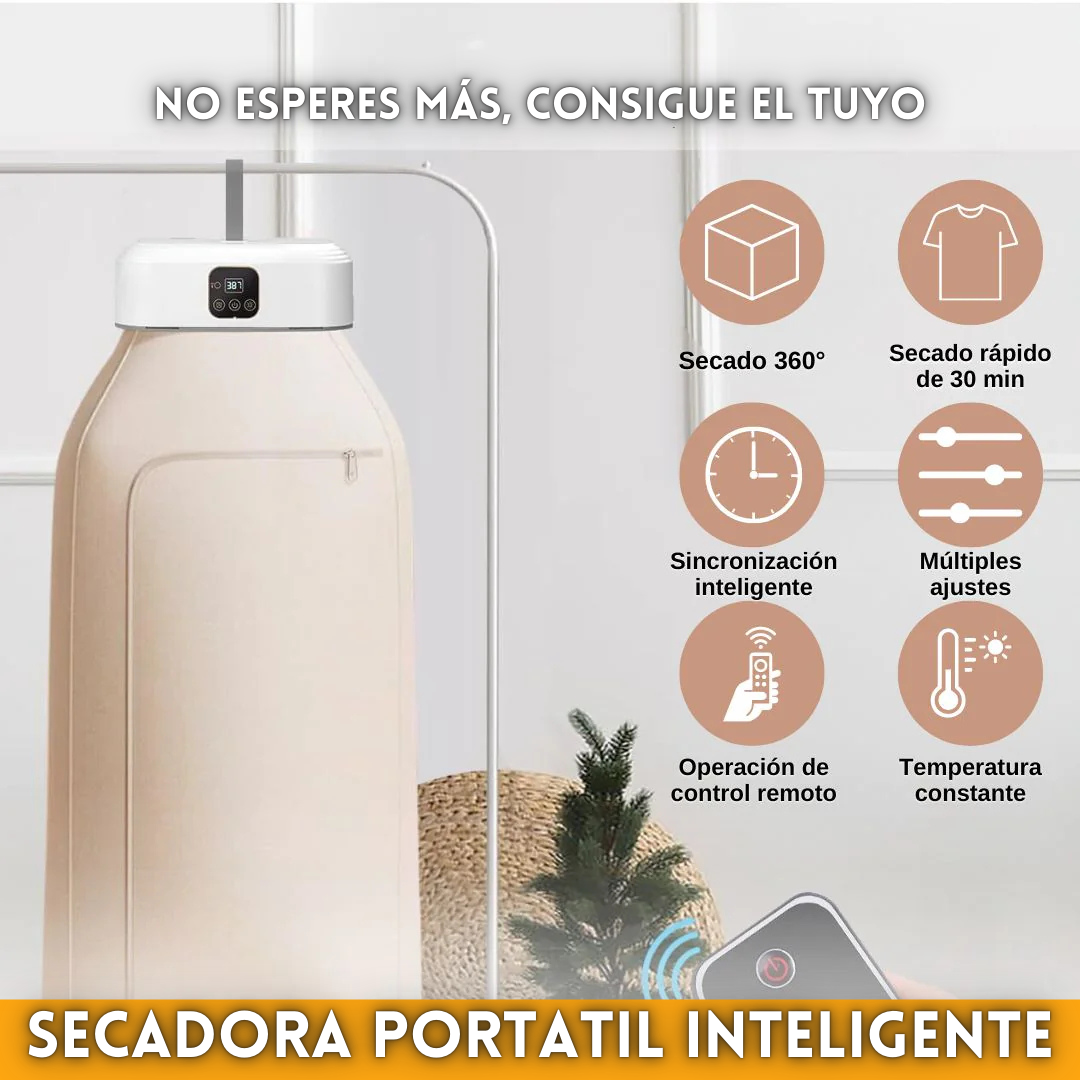 SECADORA DE ROPA PORTATIL + ENVIO GRATIS