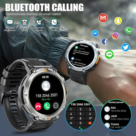 CHRONOSMART-RELOJ INTELIGENTE MILITAR INDESTRUCTIBLE