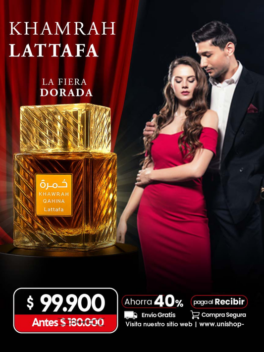 PERFUME KHAMRAH LATTAFA 100ML + ENVIO GRATIS