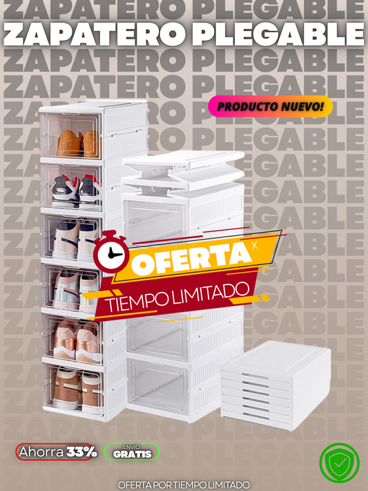 ZAPATERO PLEGABLE DE 6 NIVELES + ENVIO GRATIS