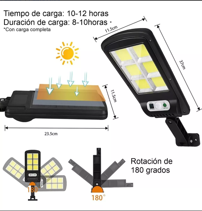 LAMPARA SOLAR FOCORBANA® + ENVIO GRATIS